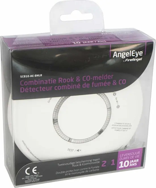 AngelEye Combimelder SCB10-AE-BNLR - Rook en Koolmonoxide Repeatgoods B.V.